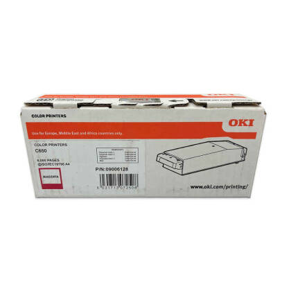 OKI C650-09006128 Kırmızı Orjinal Toner - 1
