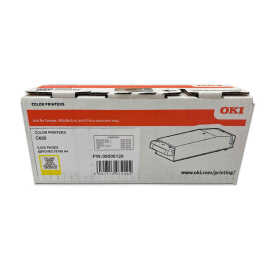 OKI C650-09006129 Sarı Orjinal Toner - Oki