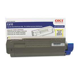 OKI 44315301 Sarı Orjinal Toner C610 - Oki