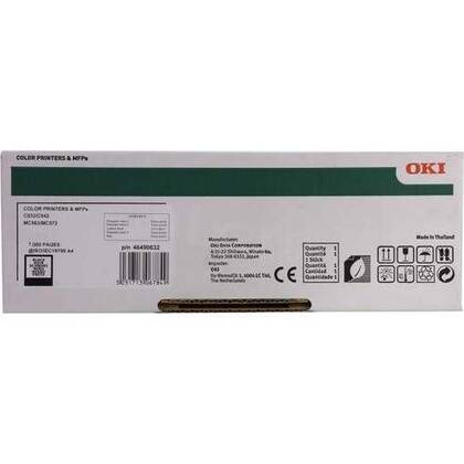 OKI 46490632 C532 / MC563 / MC573 / C542 Siyah Orjinal Toner - 1