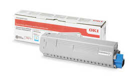 OKI 47095707 Mavi Orjinal Toner C824 C834 C844 - Oki