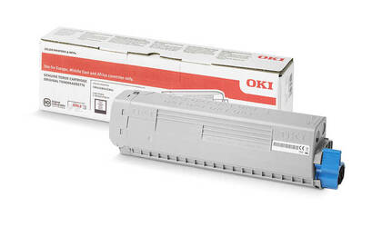 OKI 47095708 Siyah Orjinal Toner C824 C834 C844 - 1