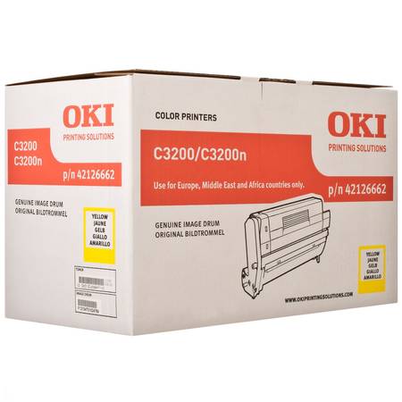 Oki C3200-42126662 Orjinal Sarı Drum Ünitesi - 1