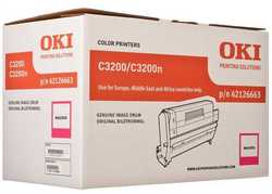 Oki C3200-42126663 Orjinal Kırmızı Drum Ünitesi - Oki