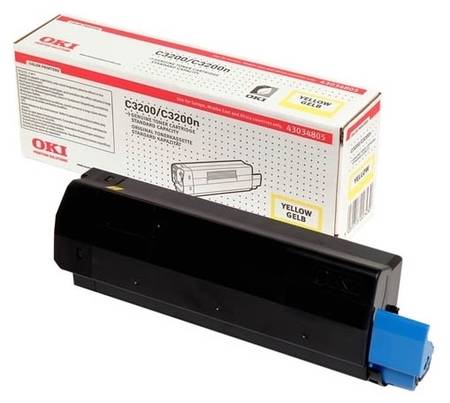 Oki C3200-42804578 Orjinal Sarı Toner Y.K. - 1
