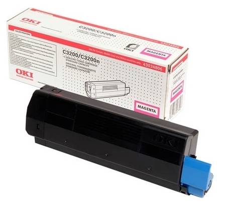 Oki C3200-42804579 Orjinal Kırmızı Toner Y.K. - 1