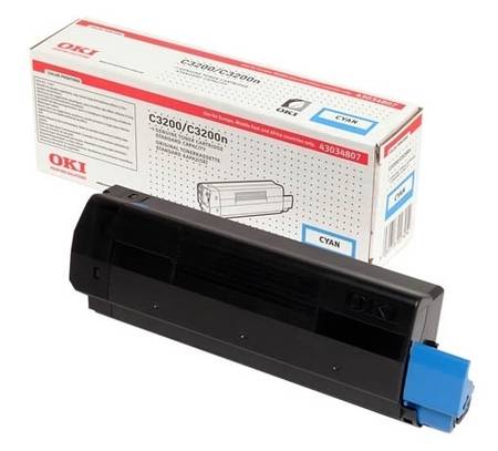 Oki C3200-42804580 Orjinal Mavi Toner Y.K. - 1