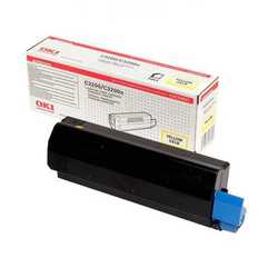 Oki C3200-43034813 Orjinal Sarı Toner - Oki