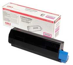 Oki C3200-43034814 Orjinal Kırmızı Toner - Oki