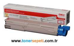 Oki C3300-43459346 Kırmızı Orjinal Toner Y.K. - Oki