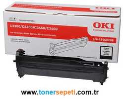 Oki C3300-43460208 Orjinal Siyah Drum Ünitesi - Oki