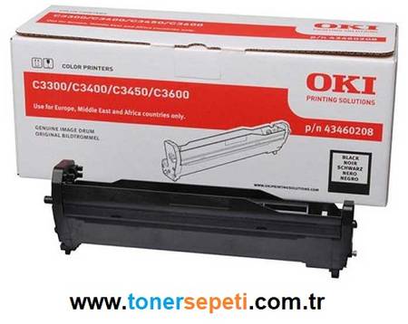 Oki C3300-43460208 Orjinal Siyah Drum Ünitesi - 1