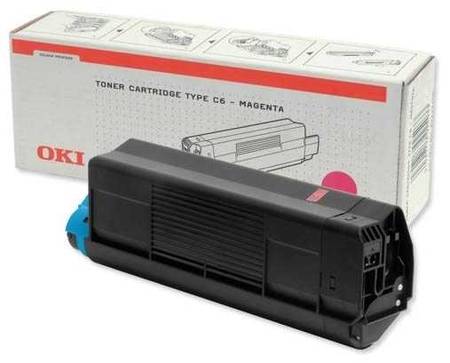 Oki C5100-42127489 Kırmızı Orjinal Toner - 1