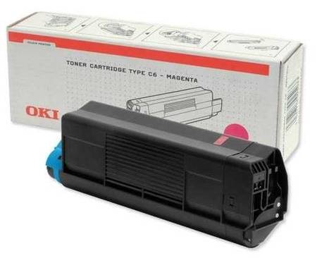 Oki C5200-42804567 Kırmızı Orjinal Toner - 1