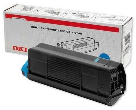 Oki C5200-42804568 Mavi Orjinal Toner - 1
