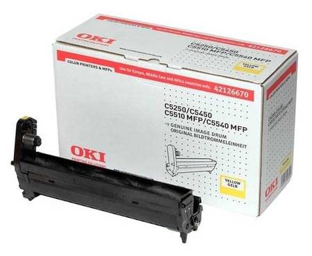 Oki C5250-42126670 Orjinal Sarı Drum Ünitesi - 1