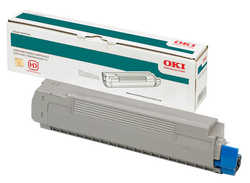 Oki C5550-43324444 Siyah Orjinal Toner - Oki