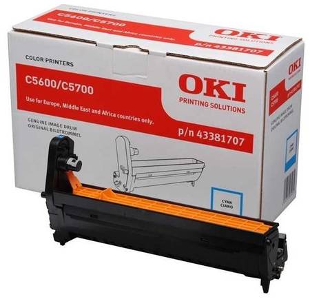 Oki C5600-43381707 Orjinal Mavi Drum Ünitesi - 1