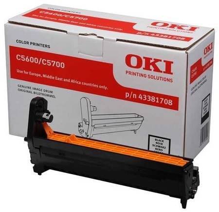 Oki C5600-43381708 Orjinal Siyah Drum Ünitesi - 1