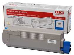 Oki C5850-43865743 Mavi Orjinal Toner - Oki