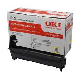Oki C5850-43870021 Orjinal Sarı Drum Ünitesi - Oki