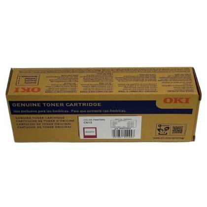 Oki C612 -46507502 Kırmızı Orijnal Toner - 1