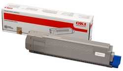 Oki C801-44643005 Orjinal Sarı Toner - Oki