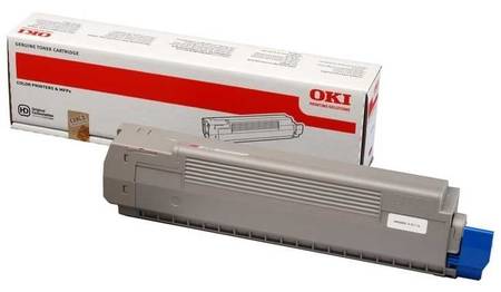 Oki C801-44643007 Orjinal Mavi Toner - 1
