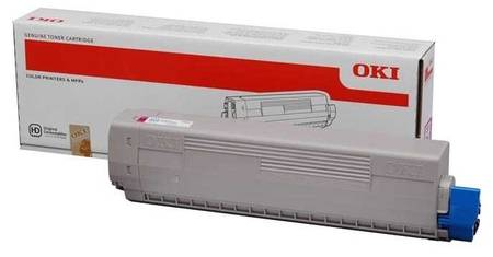 Oki C831-44844506 Kırmızı Orjinal Toner - 1