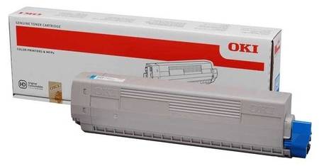 Oki C831-44844507 Orjinal Mavi Toner - 1