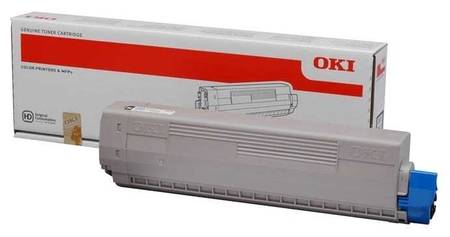 Oki C831-44844508 Siyah Orjinal Toner - 1