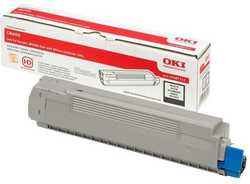 Oki C8600-43487724 Siyah Orjinal Toner 