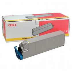 Oki C9000-41515209 Type C3 Orjinal Sarı Toner - Oki