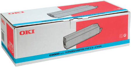 Oki C9000-41515211 Type C3 Orjinal Mavi Toner - 1