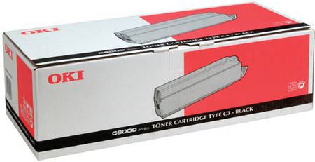 Oki C9000-41515212 Type C3 Orjinal Siyah Toner - 1