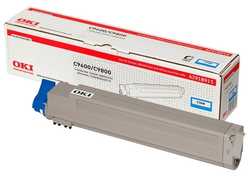 Oki C9600-42918963 Mavi Orjinal Toner - Oki