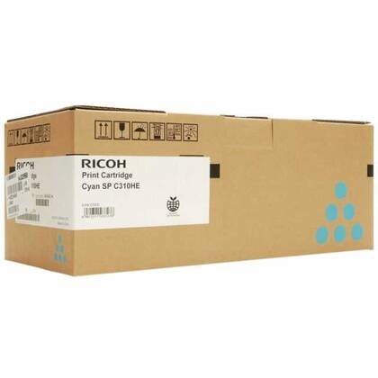 Ricoh 407637 SP-C310HE Mavi Orjinal Toner - 1