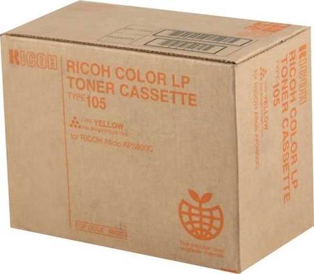 Ricoh Aficio CL-7000 Sarı Orjinal Fotokopi Toner - 1