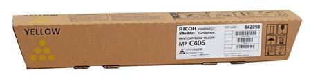 Ricoh Aficio MP-C306 Sarı Orjinal Fotokopi Toner - 1