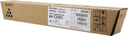 Ricoh C2551 Siyah Orjinal Toner 842061 - 1