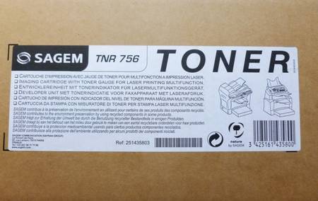 Sagem TNR-756 Orjinal Toner - 1
