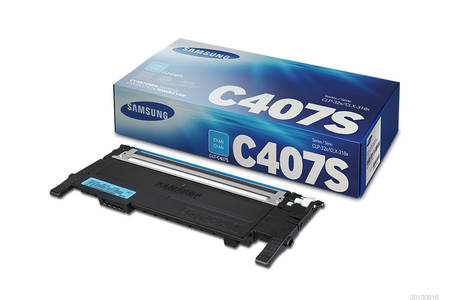 Samsung CLP-320/CLT-C407S Mavi Orjinal Toner - 1