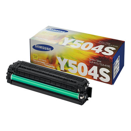 Samsung CLP-415/CLT-Y504S Sarı Orjinal Toner - 1