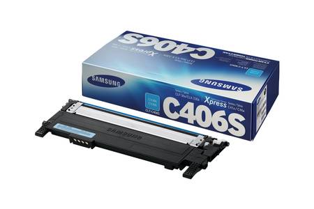 Samsung CLT-C406S Mavi Orjinal Toner - 1