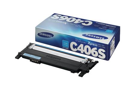 Samsung CLT-C406S Mavi Orjinal Toner - 1