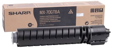 Sharp MX-70GTBA Siyah Orjinal Fotokopi Toner - 1