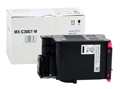 Sharp MX-C30GTMA Muadil Kırmızı Toner - 1