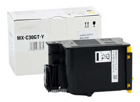 Sharp MX-C30GTYA Muadil Sarı Toner - Sharp