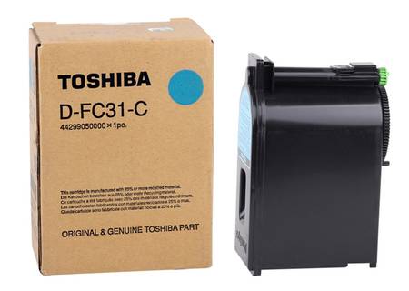 Toshiba D-FC31C Orjinal Mavi Toner - 1