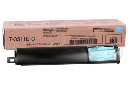 Toshiba T-3511E-C Mavi Muadil Fotokopi Toner - 1